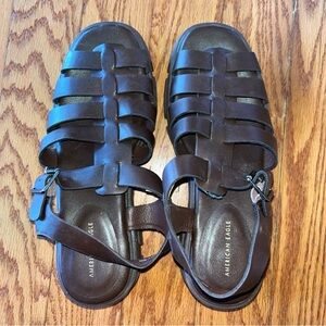 American Eagle Dark Brown Sandals